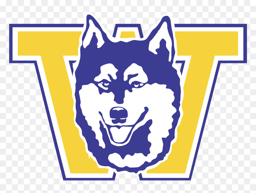 Washington Huskies Old Logo, HD Png Download - washington huskies logo png