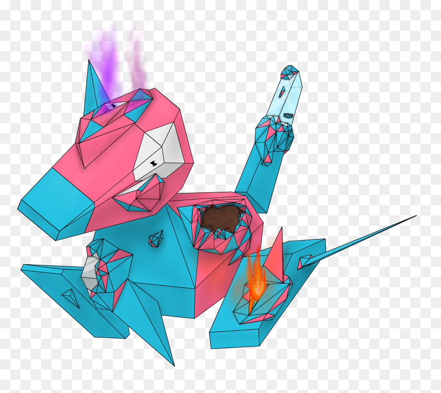 Porygon Used Conversion By Notenoughcoffee , Png Download - Porygon Conversion, Transparent Png - porygon png