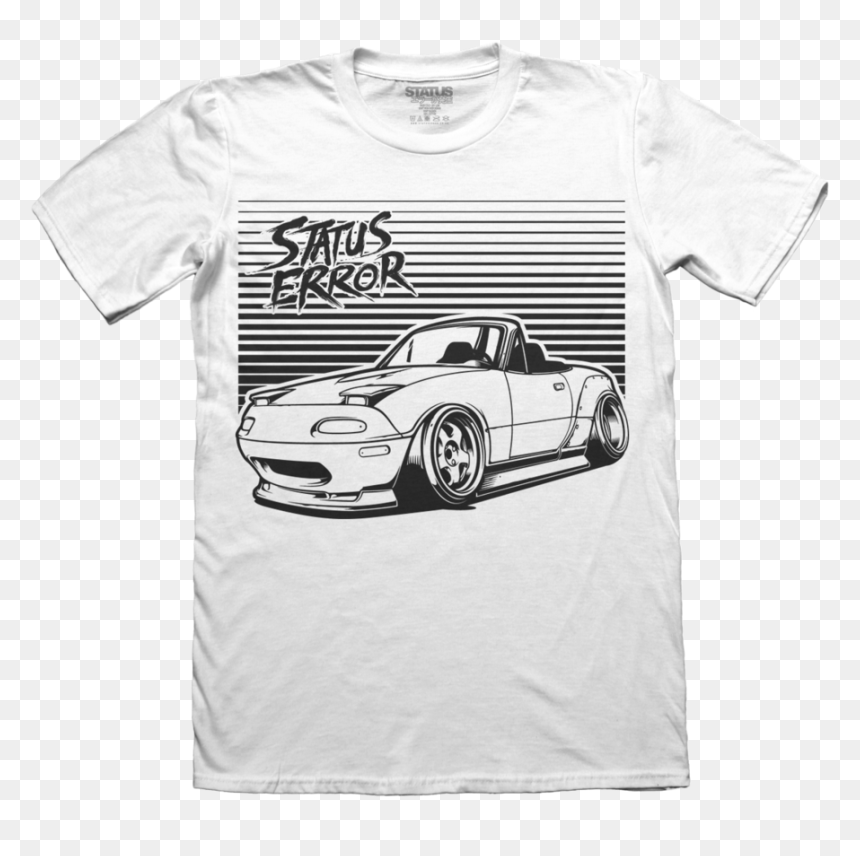 Cute Sports Car Outline Diy T Shirt - Border Collie T-shirt, HD Png Download - car outline png