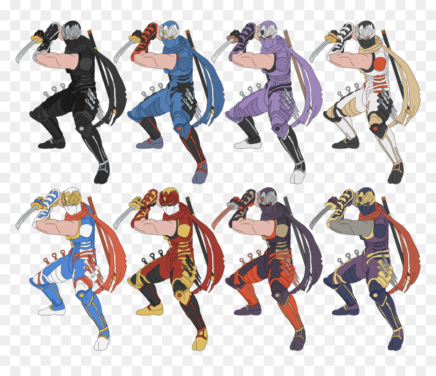Cartoon, HD Png Download - ryu hayabusa png