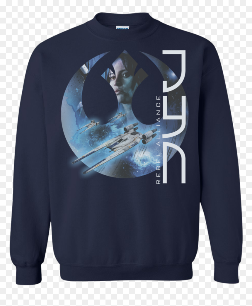 Rebel Alliance Jyn Star Wars Shop Gifts T Shirts Hoodies - Make America Great Again Sweater, HD Png Download - star wars rebel logo png