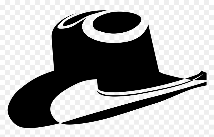 Black Cowboy Hat Clip Art, HD Png Download - cowboy hat clipart png