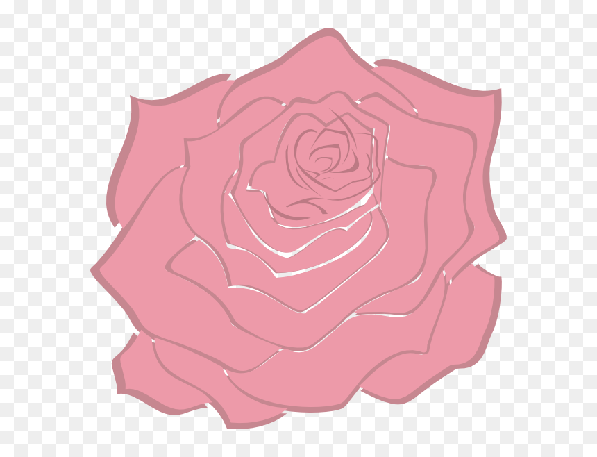 Light Pink Rose Clipart, HD Png Download - roses clipart png