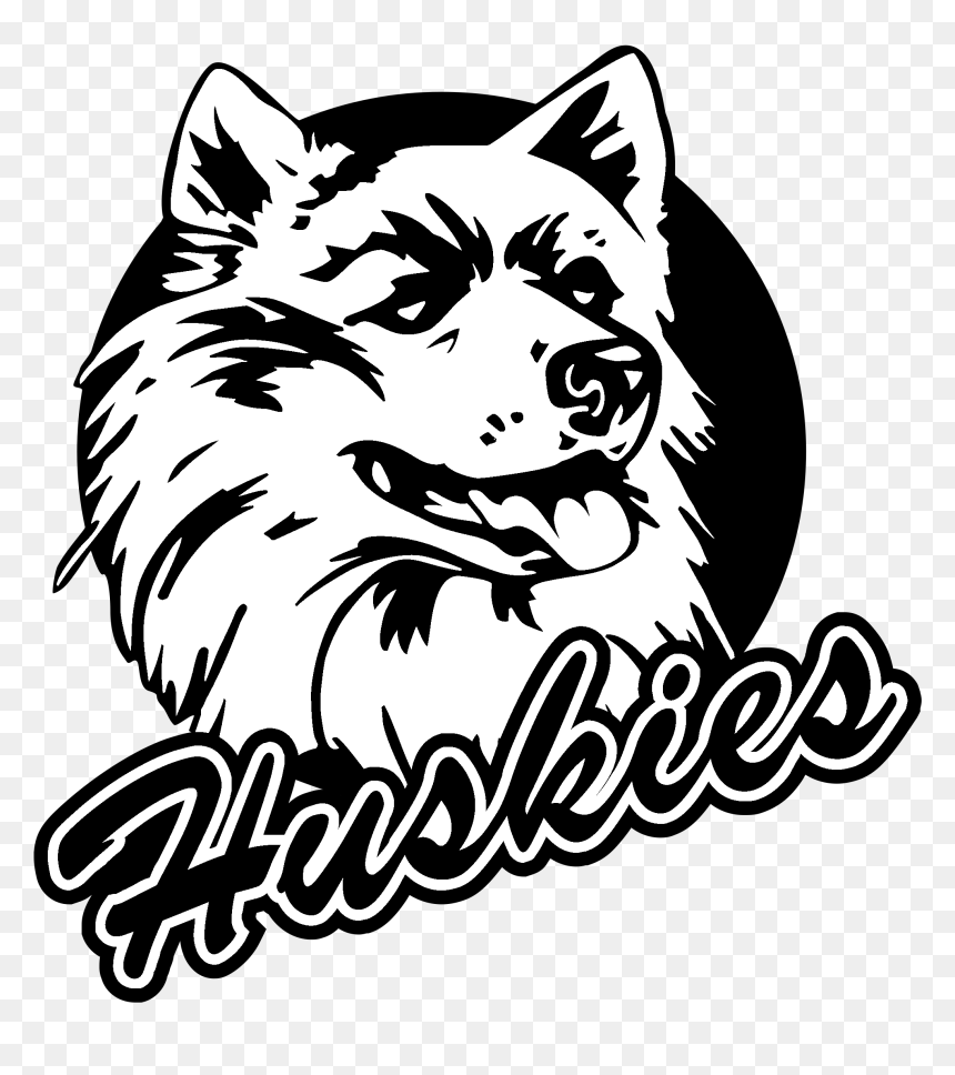 Husky Transparent White - Mackenzie River Husky, HD Png Download - washington huskies logo png
