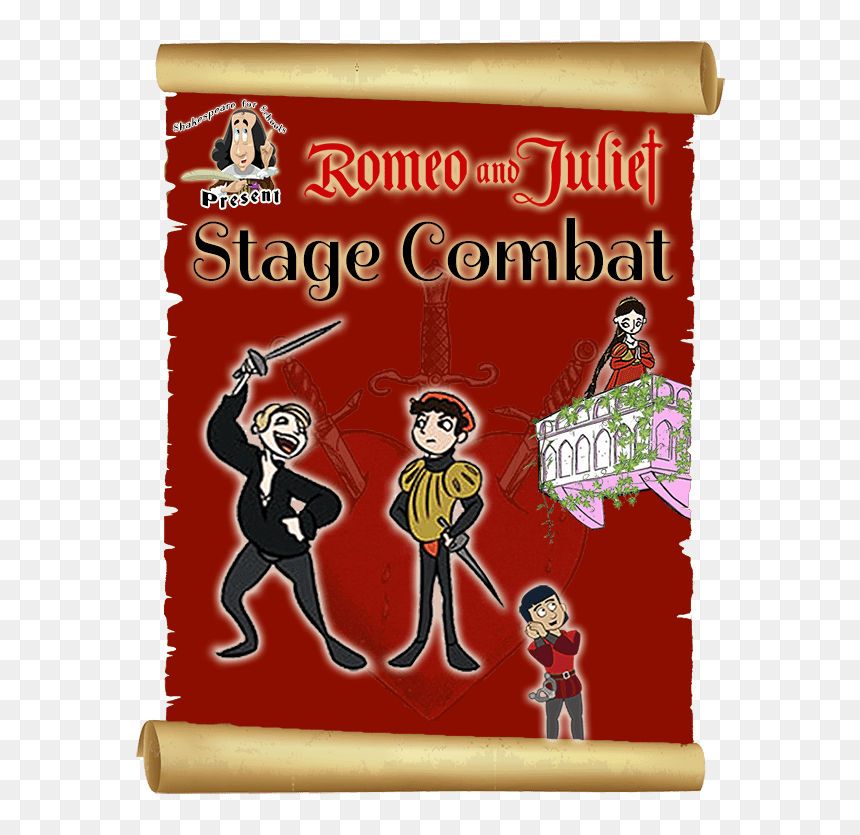 Shakespeare For Schools Romeo And Juliet Stage Combat - Romeo And Juliet, HD Png Download - romeo and juliet png