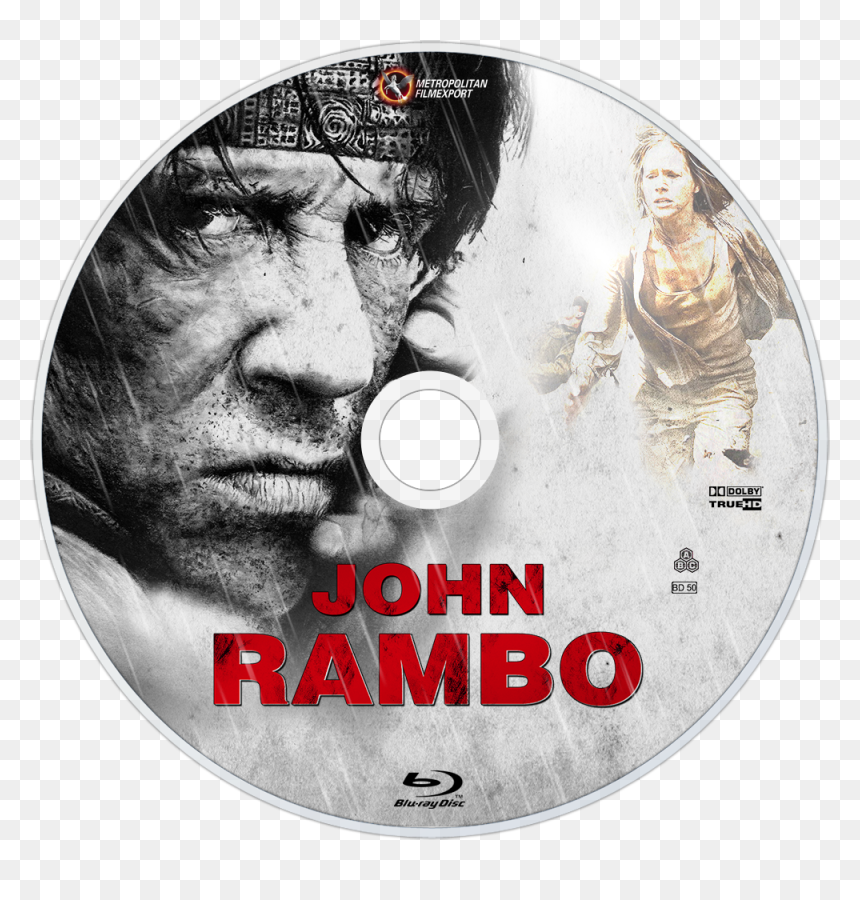 Rambo Bluray Disc Image - Blu-ray Disc, HD Png Download - bluray png