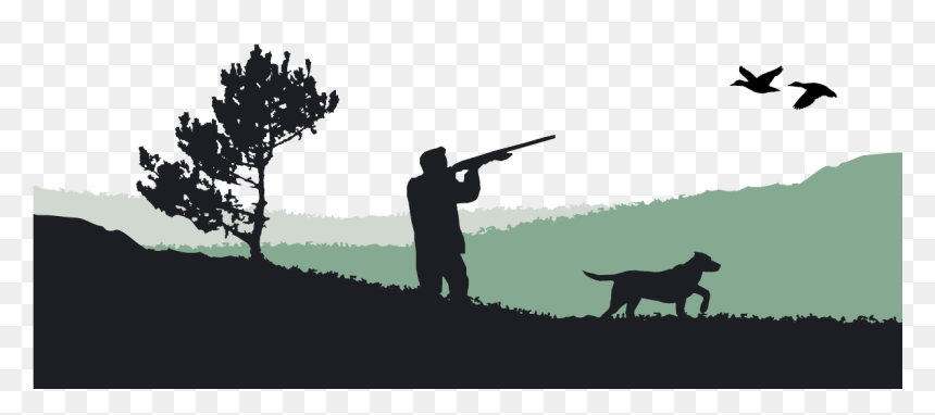 Deer Turkey Waterfowl Background Mobile - Shoot Rifle, HD Png Download - turkey silhouette png