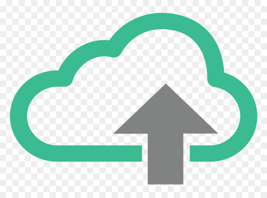 Cloud Upload Vector Icon - Icon Upload Cloud Vector, HD Png Download - traffic icon png