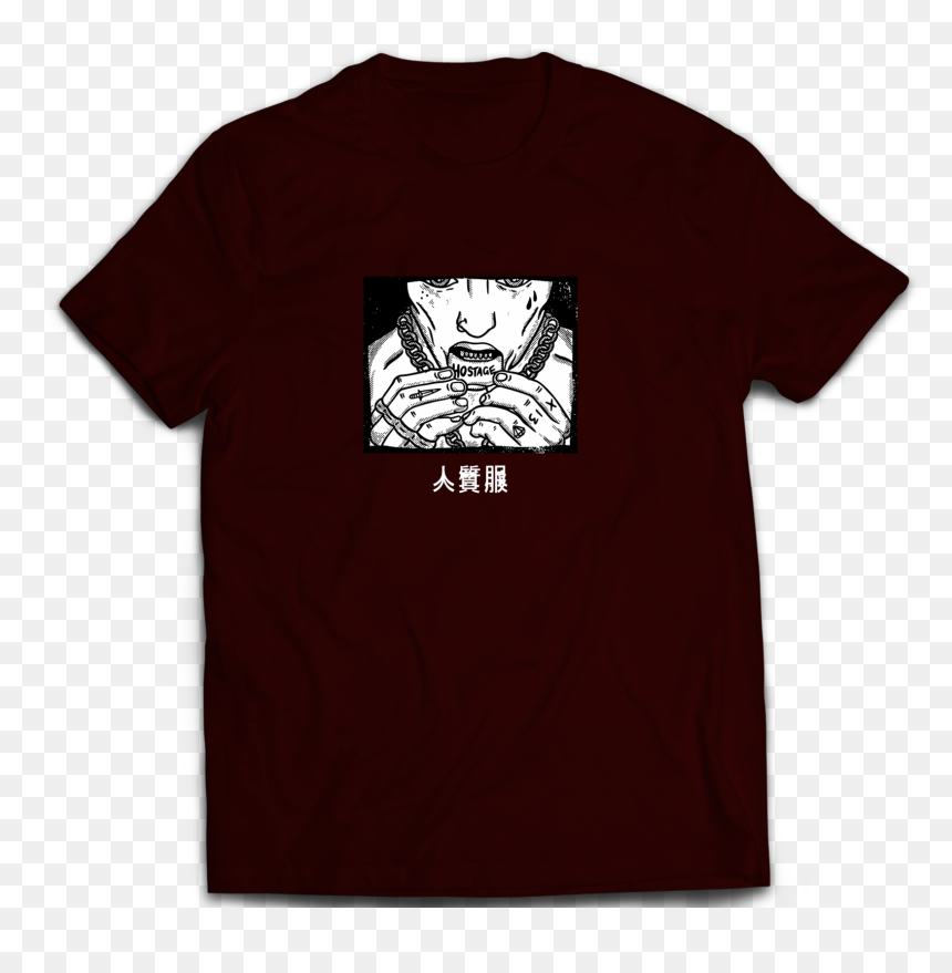 Hostage Gangsta Tee - Active Shirt, HD Png Download - gangsta png
