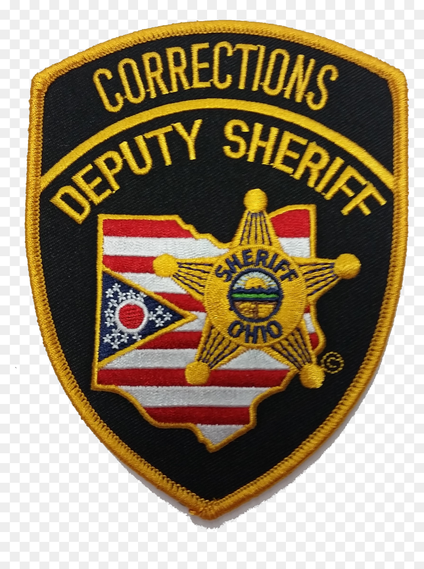Premier Emblem Ohio Sheriff Patches - Ohio Sheriff Corrections Patch, HD Png Download - sheriff png