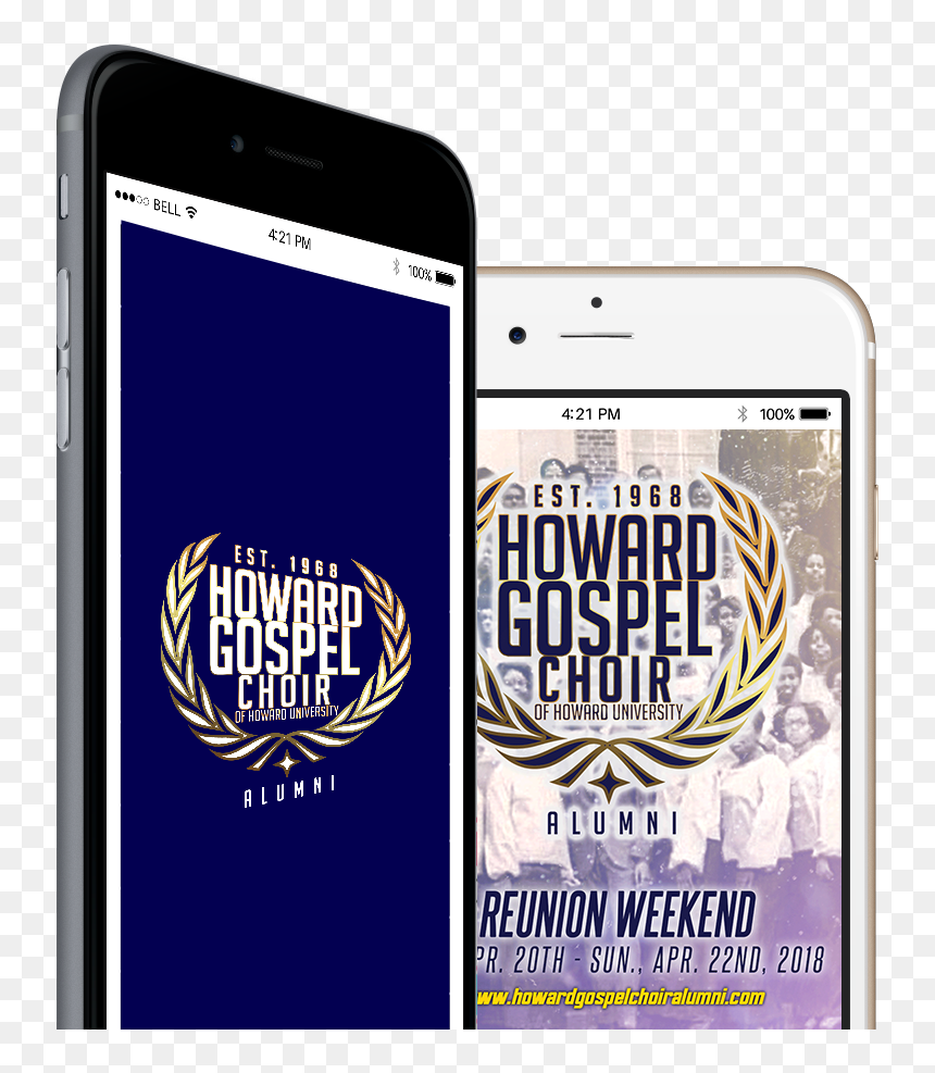 Iphone, HD Png Download - howard university logo png