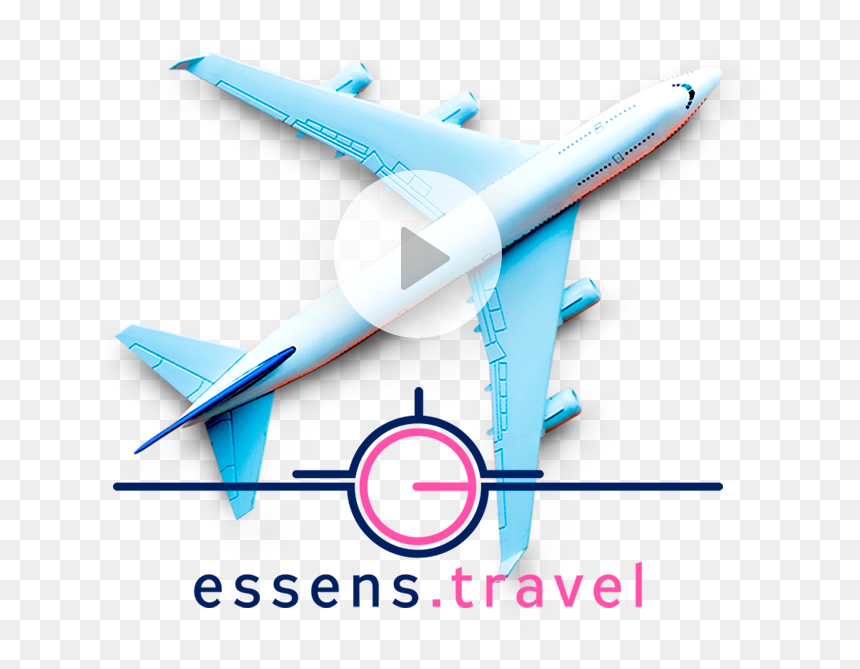 Essens Travel, HD Png Download - airplane banner png