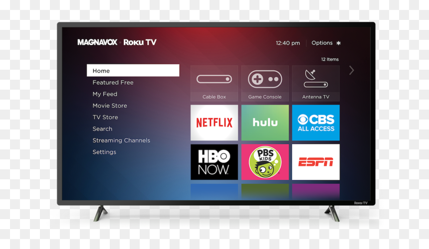 Magnavox Roku Tv - Roku Tv, HD Png Download - roku icon png