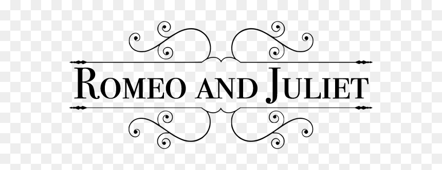 Calligraphy, HD Png Download - romeo and juliet png