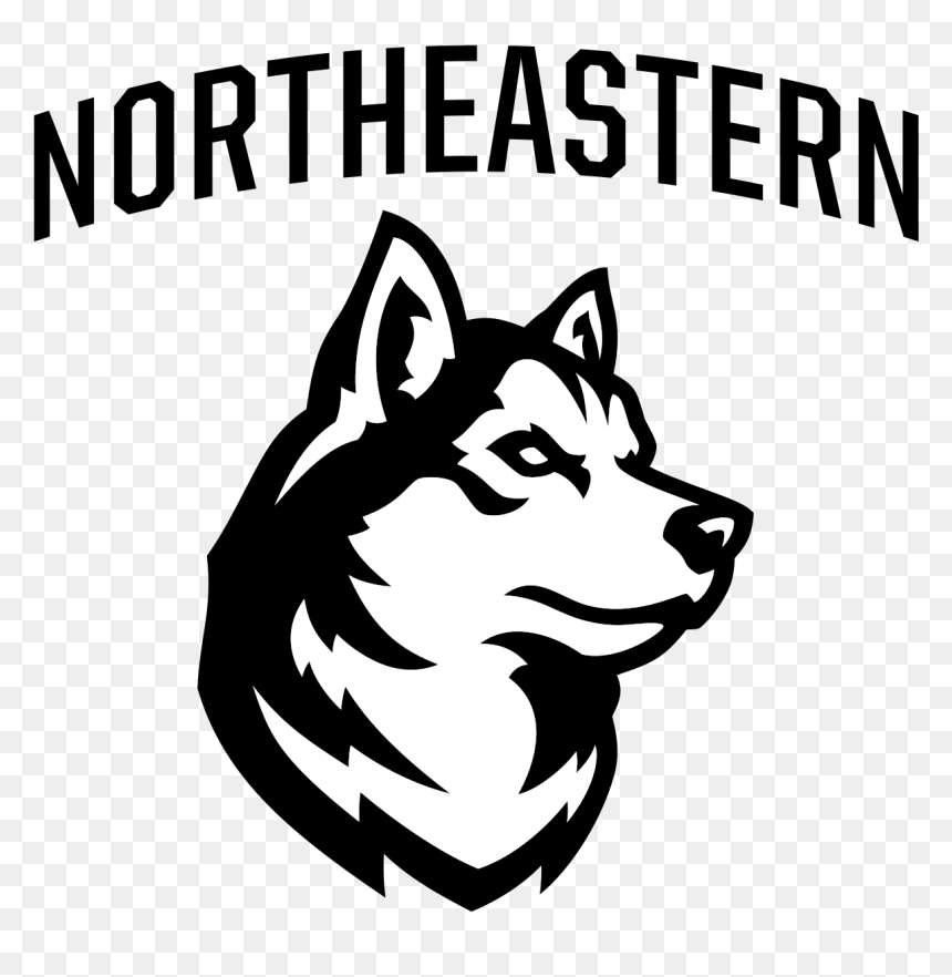 Husky Svg Printable - Northeastern Huskies, HD Png Download - washington huskies logo png