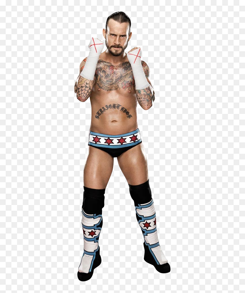 Renders Cm Punk Full Body, HD Png Download - cm punk logo png