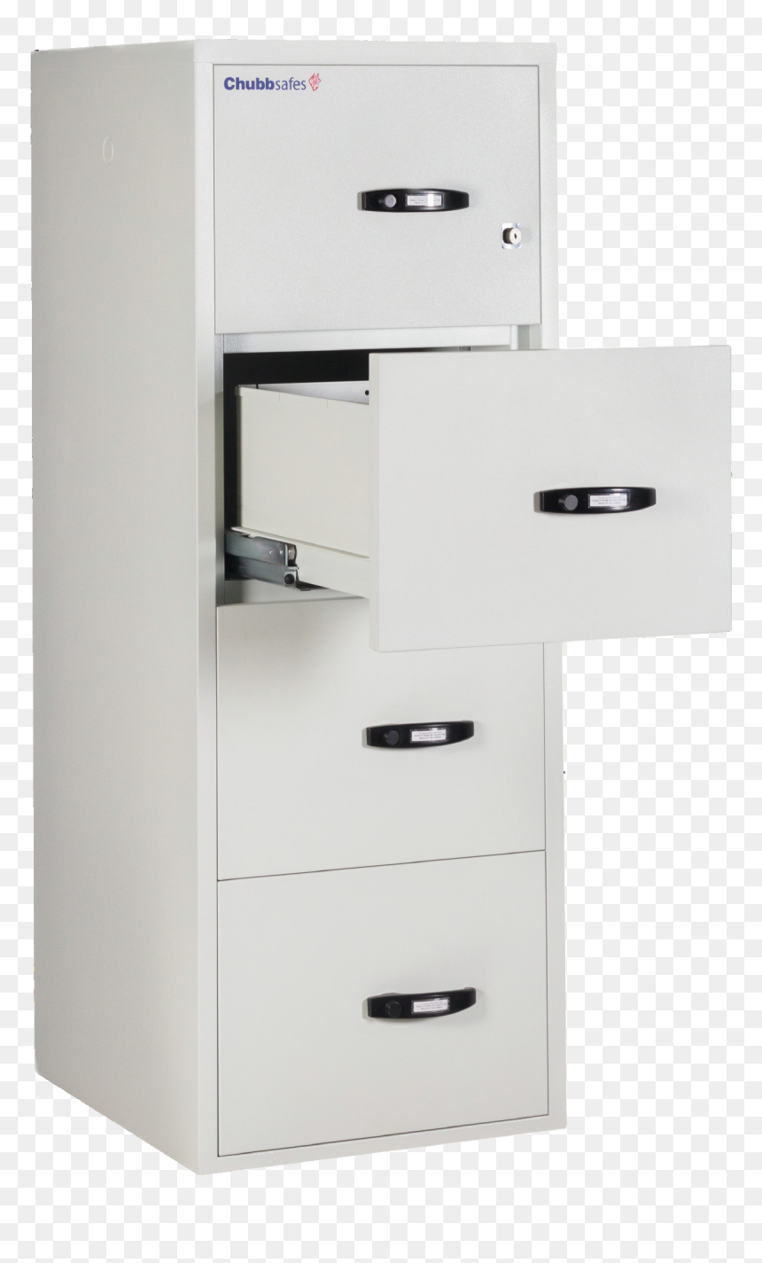Drawing File Filing Cabinet - Drawer, HD Png Download - file cabinet png