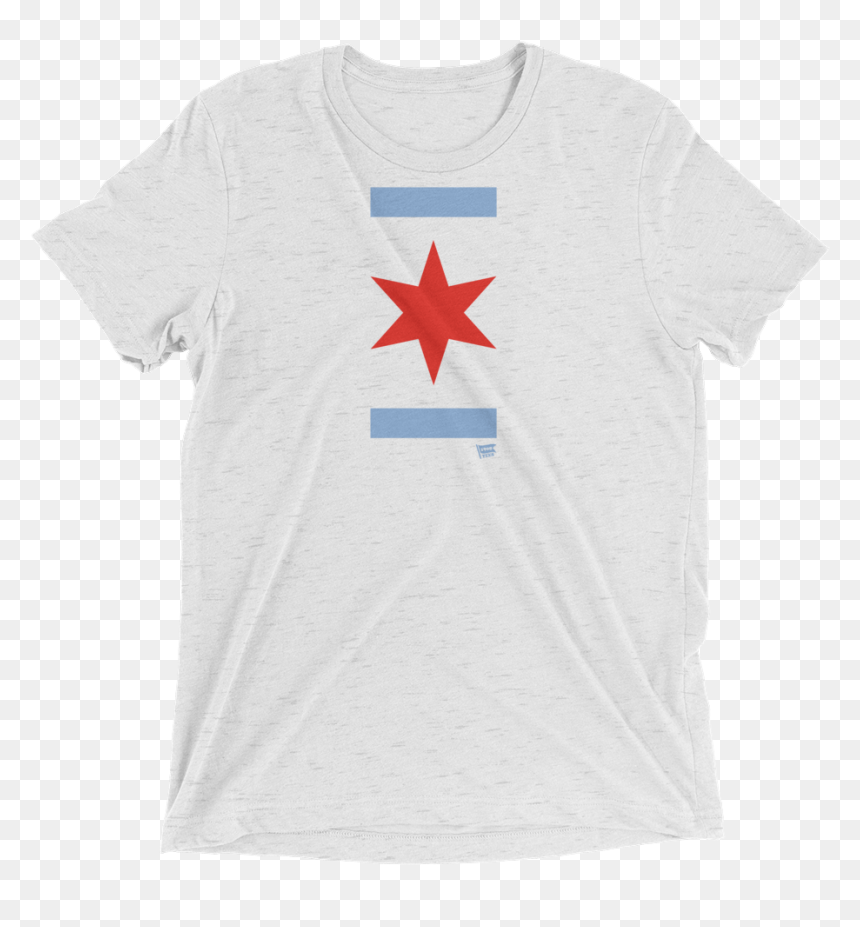 T-shirt, HD Png Download - chicago star png