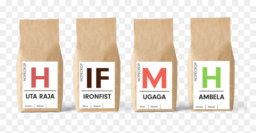 2 Bags Of 12oz Whole Bean Coffee, HD Png Download - iron fist logo png