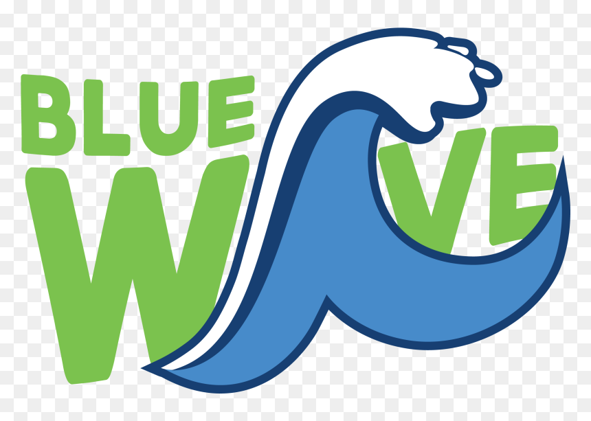 Blue Wave Logo - Blue Wave Swim Team Ashburn Va, HD Png Download - wave logo png