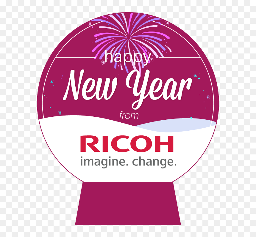 Ricoh Happy New Year, HD Png Download - ricoh logo png