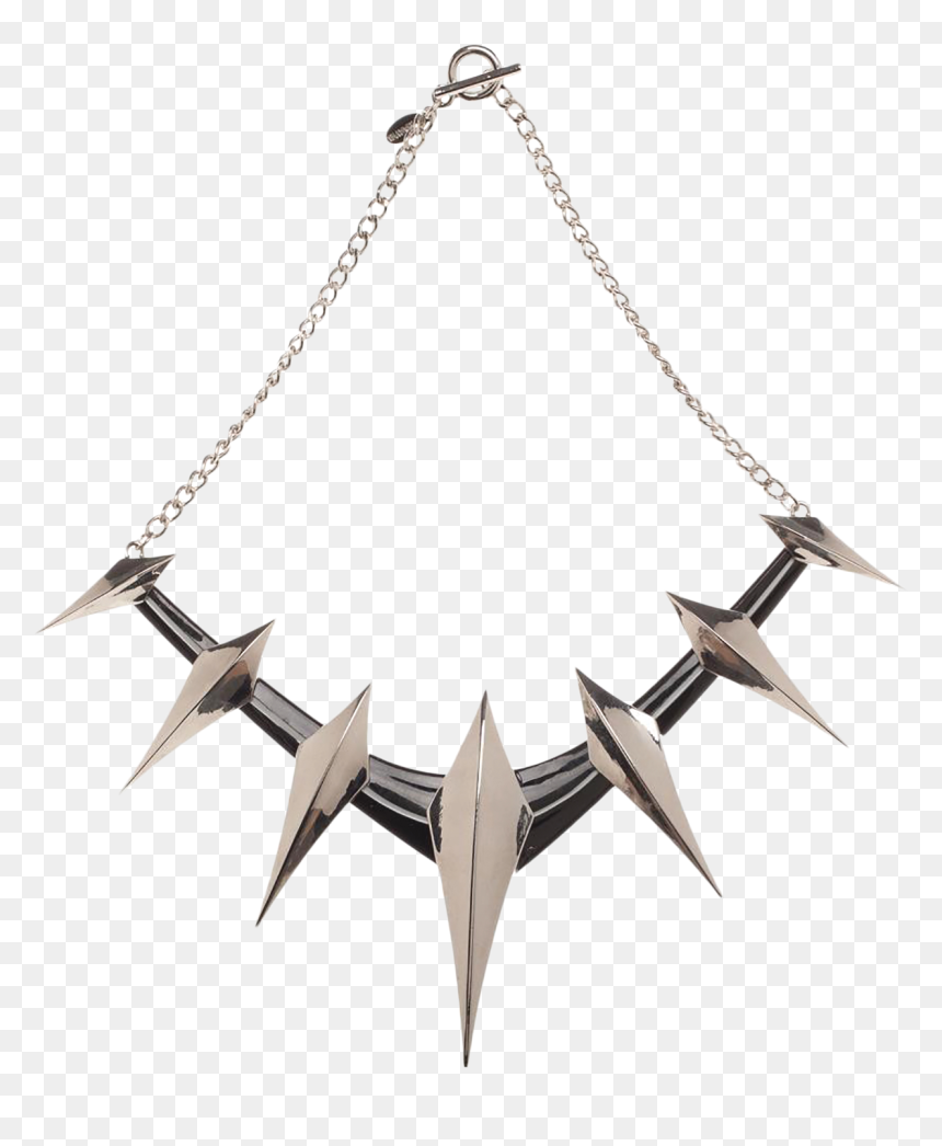 Black Panther Necklace Png - Black Panther Necklace, Transparent Png - wakanda png