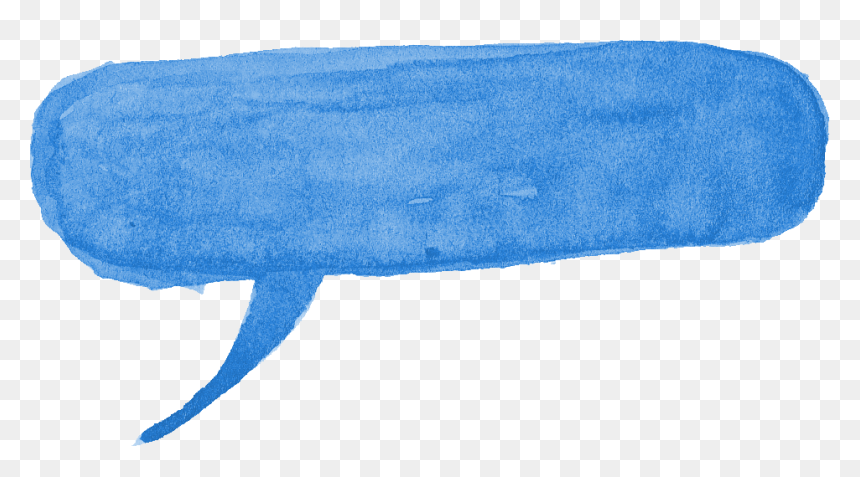 Speech Bubble Png Blue, Transparent Png - blue bubbles png