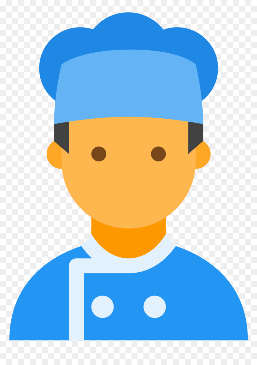 Cuisinier Homme Icon - Transparent Background Doctor Icon Png, Png Download - chef icon png