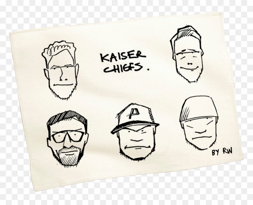 "cartoon Faces - Kaiser Chiefs Cartoon Inage, HD Png Download - cartoon faces png