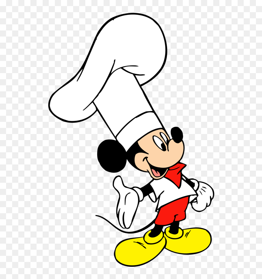 Transparent Mickey Mouse Clipart Png - Chef Mickey Clipart, Png