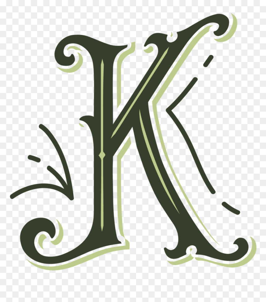 Kimball Avocados K Icon - Calligraphy, HD Png Download - shipping icon png