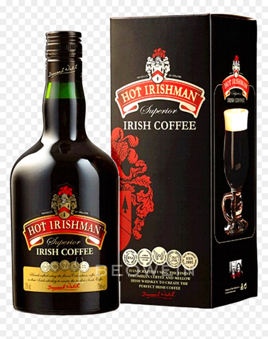Hot Irishman Irish Coffee, HD Png Download - whiskey shot png