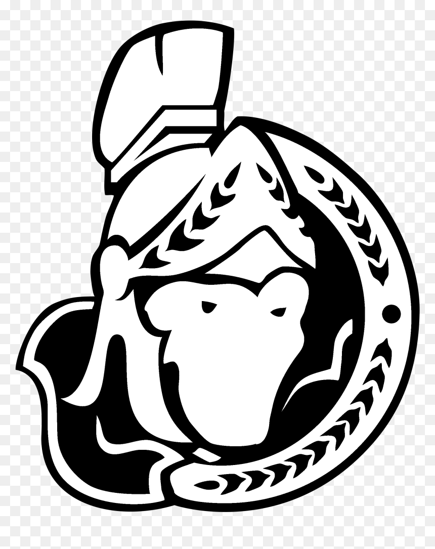 Ottawa Senators Logo Black And White - Ottawa Senators Logo 2006, HD Png Download - ottawa senators logo png