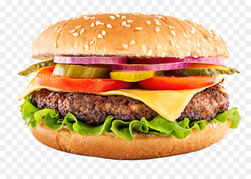 Bacon Avocado Hamburger Png , Png Download, Transparent Png - hamburger.png