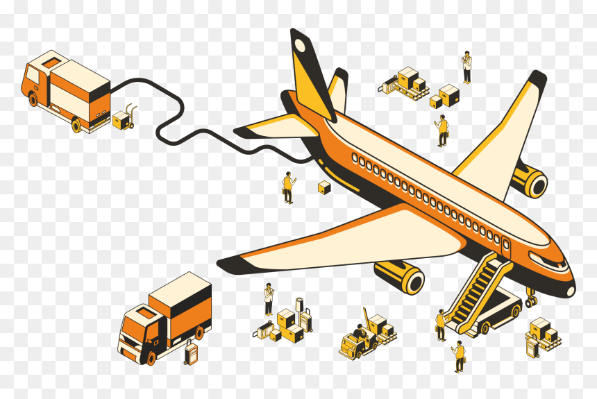 Fastrackerz Mining Logostic Banner - Airplane, HD Png Download - airplane banner png