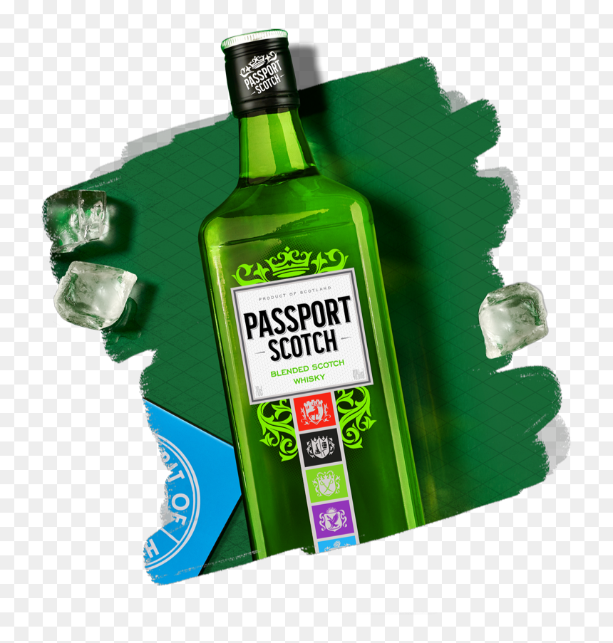 Passport Whisky, HD Png Download - whisky png