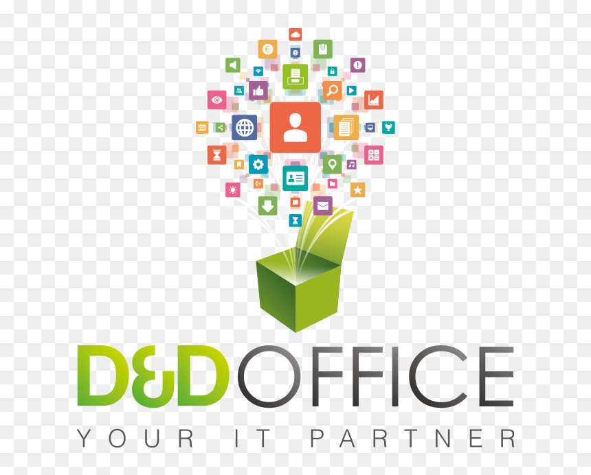 D & D Office - Flat Design, HD Png Download - ricoh logo png