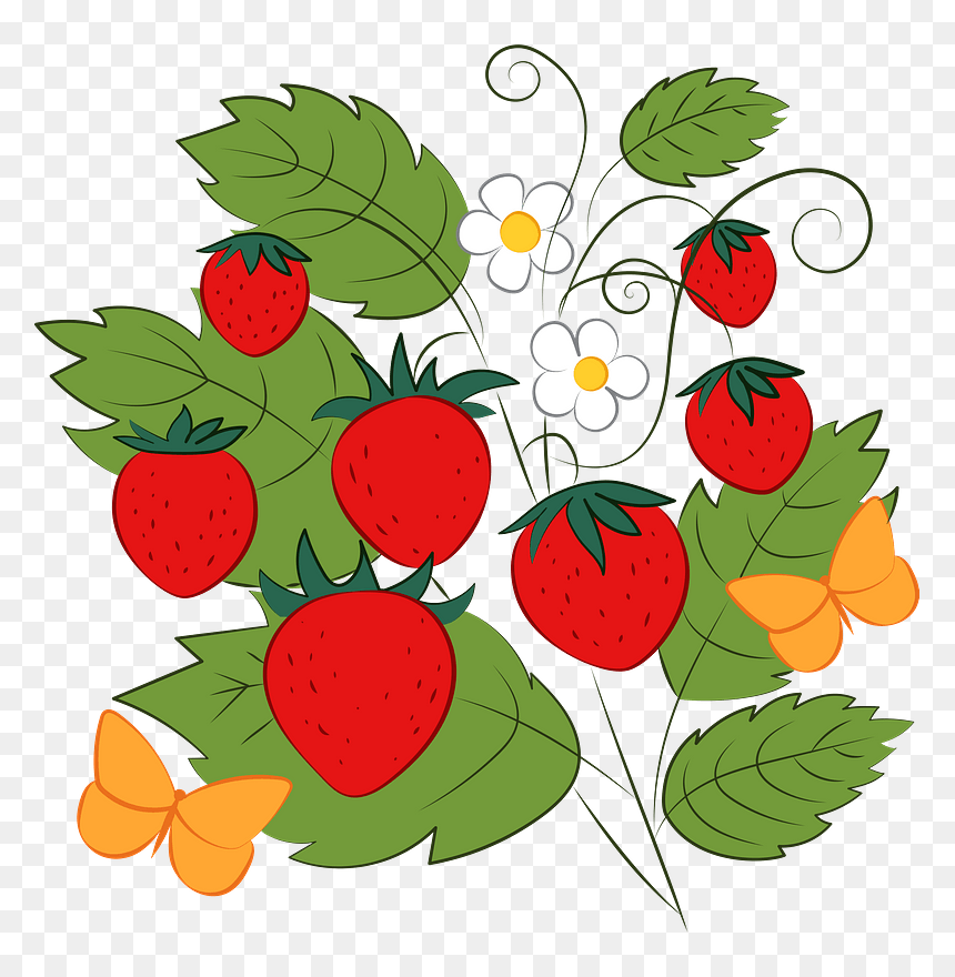 Strawberry Clipart - Strawberry, HD Png Download - strawberry clipart png