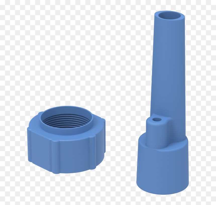 Sauglanze Adapter Blue - Plastic, HD Png Download - color powder explosion png