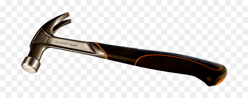 Transparent Hammer Claw - Bahco Large Handle Ergo Claw Hammer, HD Png Download - martillo png