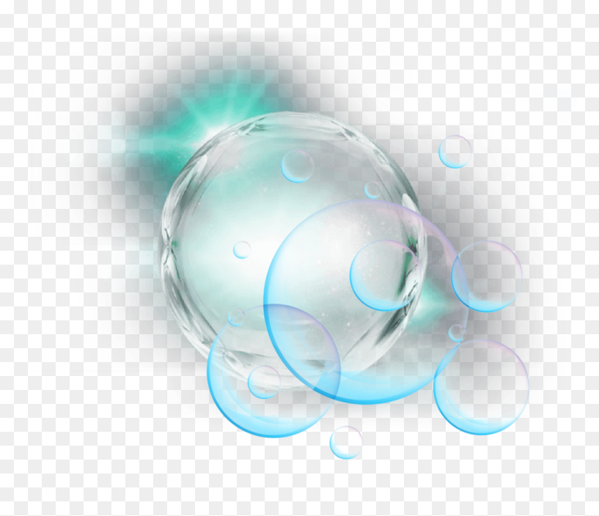 #mq #blue #bubbles #bubble - Portable Network Graphics, HD Png Download - blue bubbles png