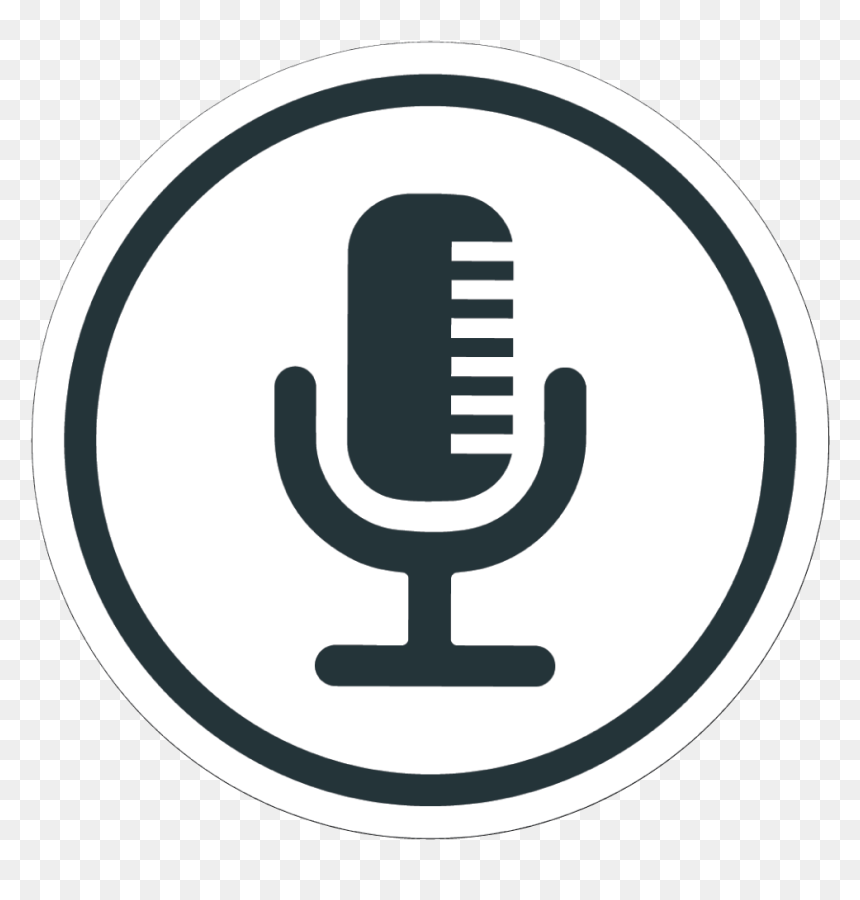 Mic Icon Png Transparent, Png Download - voice icon png