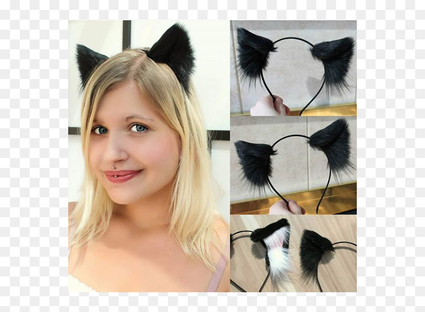 Blond, HD Png Download - neko ears png