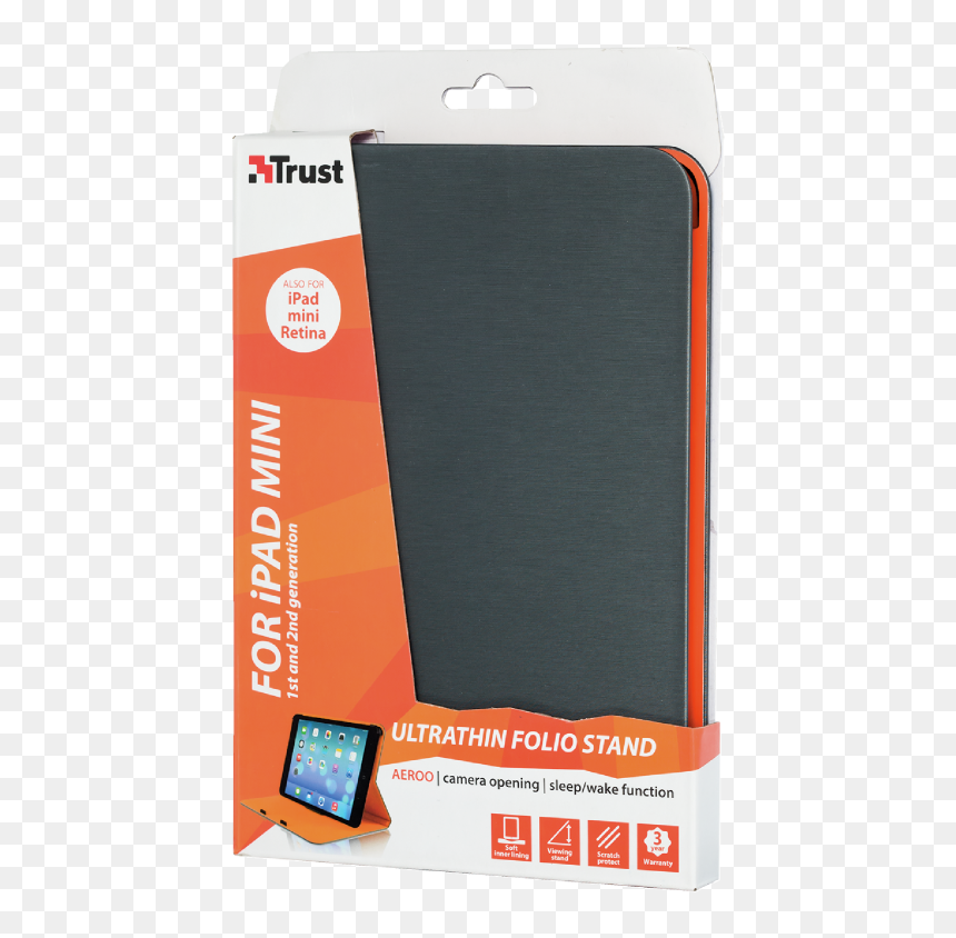 Aeroo Ultrathin Folio Stand For Ipad Mini - Smartphone, HD Png Download - ipad mini png