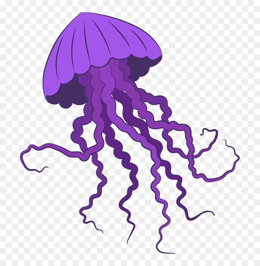Jellyfish Clipart, HD Png Download - jelly fish png