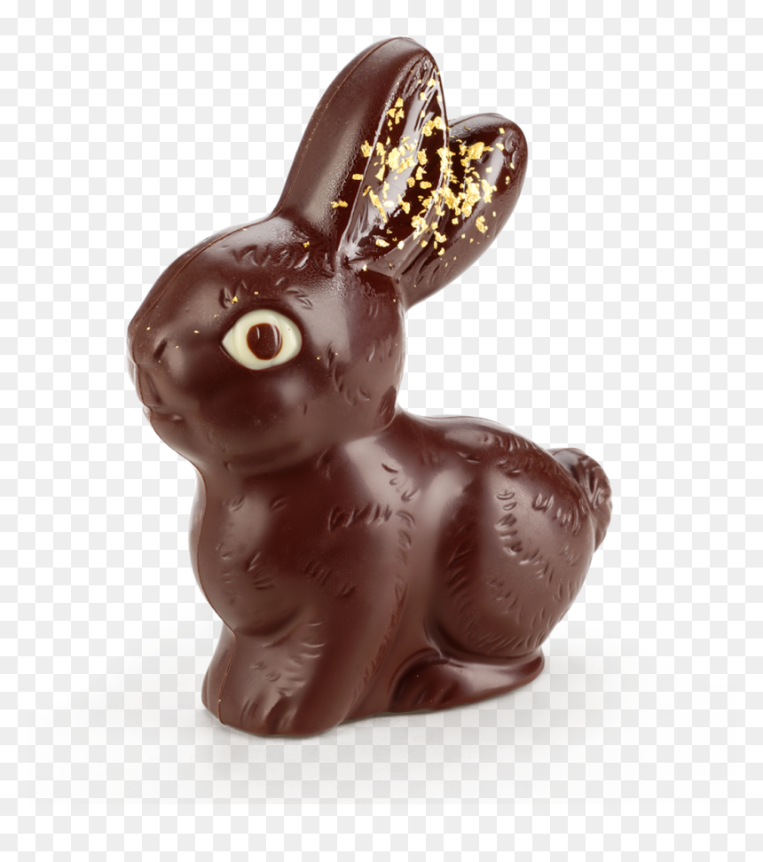Chocolate Bunny Goldy 100g - Domestic Rabbit, HD Png Download - chocolate bunny png