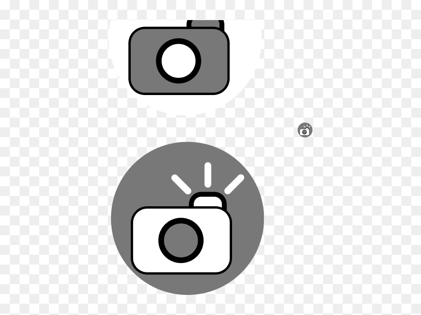 Camera Icons - Portable Network Graphics, HD Png Download - camera icon png white
