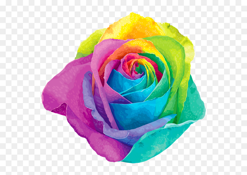 Thumb Image - Rainbow Flower Png, Transparent Png - rainbow overlay png