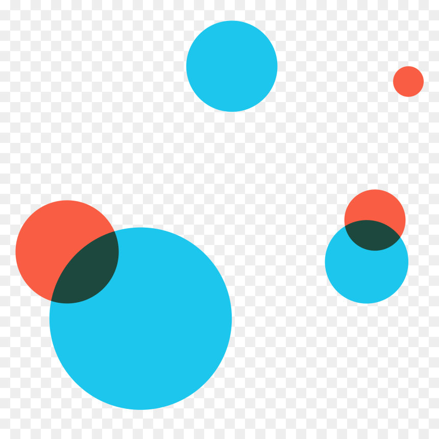 Bubbles - Circle, HD Png Download - blue bubbles png
