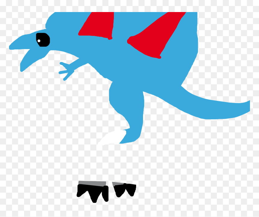 Super Spino Is A Spinosaurus That Drank Super Water, HD Png Download - spinosaurus png